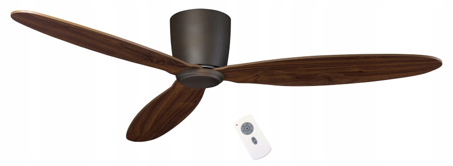 Ventilátor – Stropný ventilátor ECO PLANO II HNEDÝ s diaľkovým ovládaním