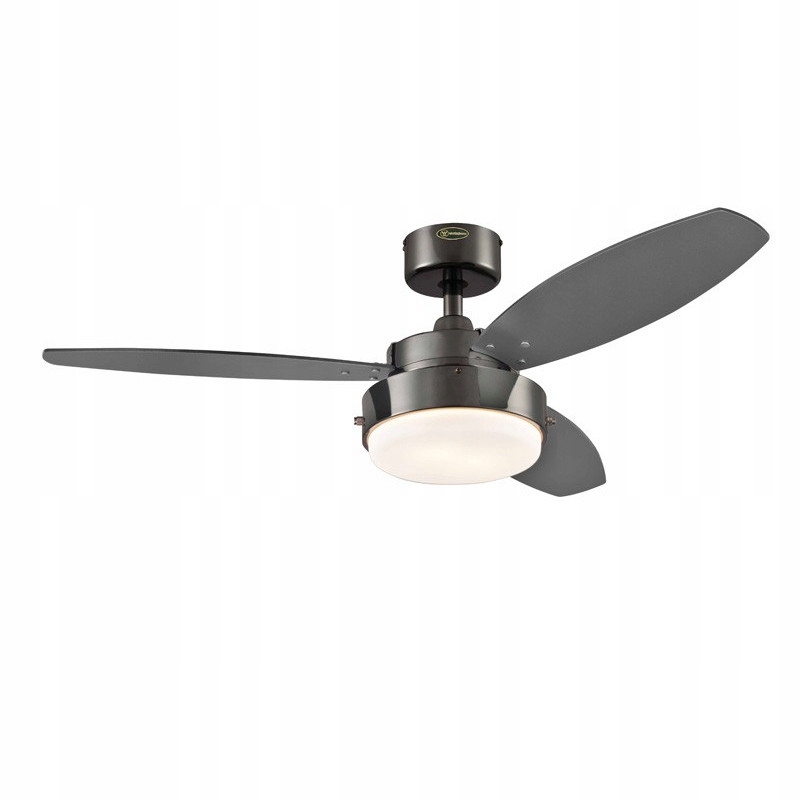 Ventilátor – Stropný ventilátor so žiarovkou ALLOY 78764 105 cm