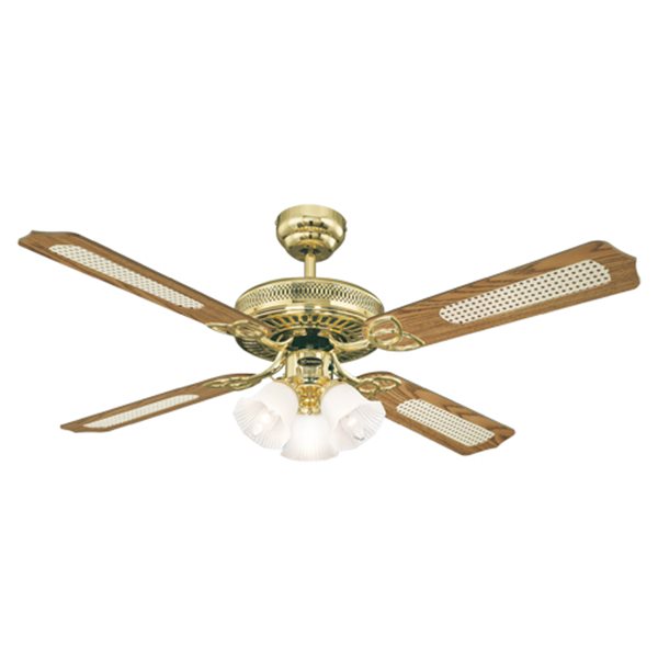 Ventilátor – Stropný ventilátor so žiarovkou Monarch Trio 78171