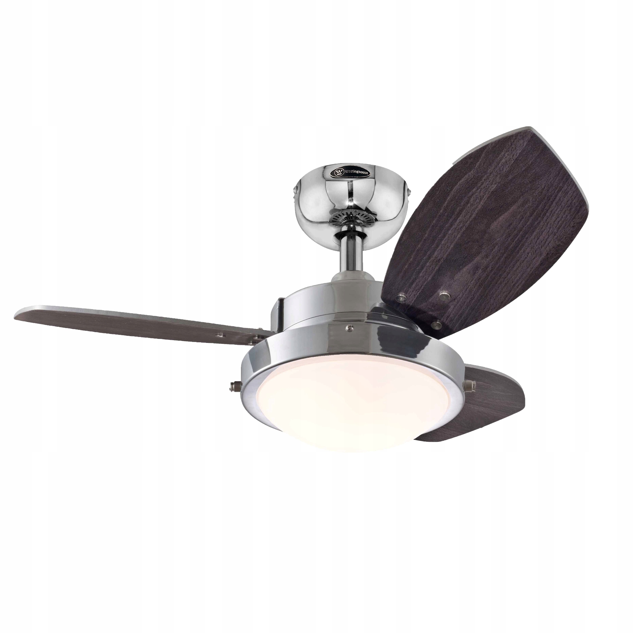 Ventilátor – Stropný ventilátor so žiarovkou Wenque 78763 buk / wenge
