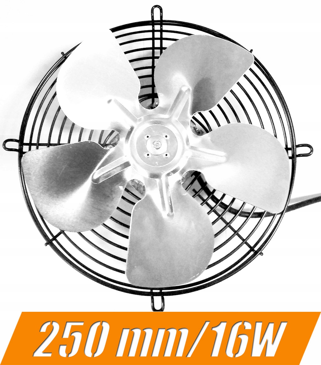 Ventilátor – 250 / 16 W dopravný ventilátor pre dúchaciu pec