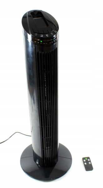Ventilátor - WT1 čierny stĺpik ventilátor / ventilátor