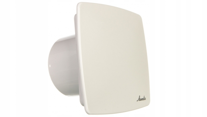 Ventilátor - Odsávací ventilátor fi 100 vypnutý. čas