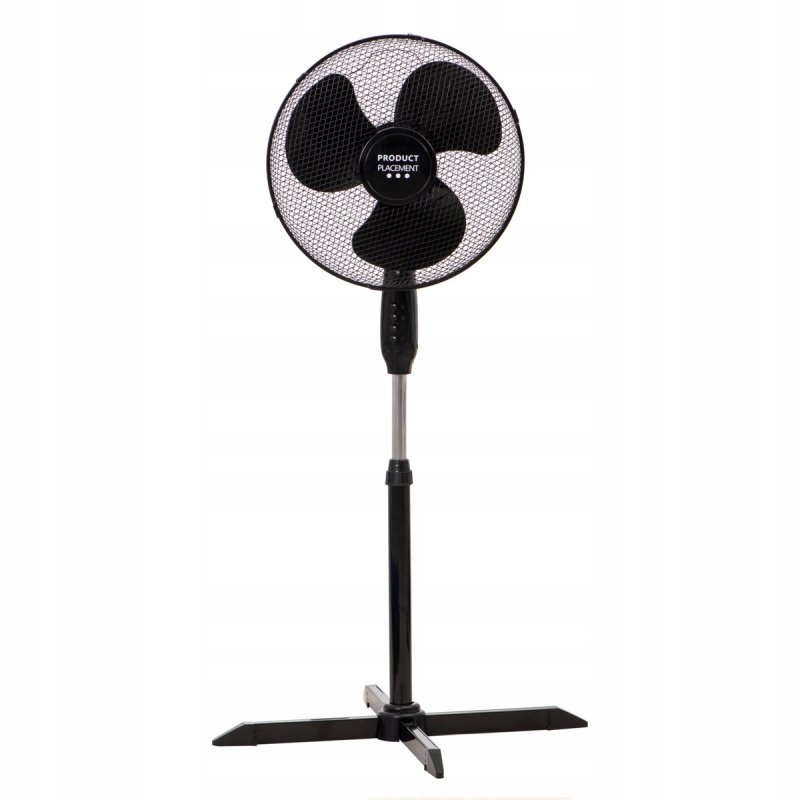 Ventilátor – Na podlahe stojaci veterný mlyn SILENT STRONG 40 cm 45 W