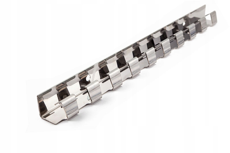 Vešiak na PVC fóliu s 984 mm záclonou INOX
