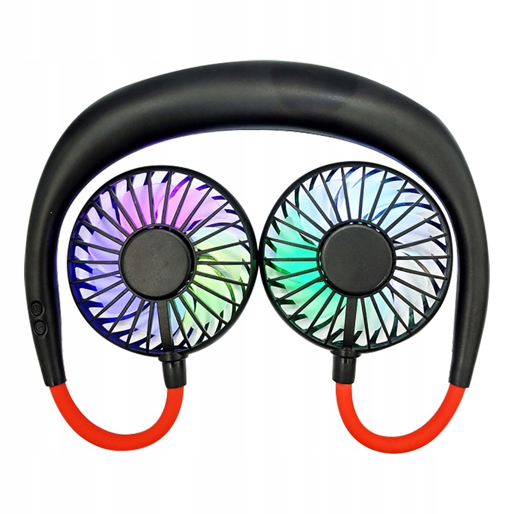 Ventilátor – Závesný ventilátor s vetraním USB LED