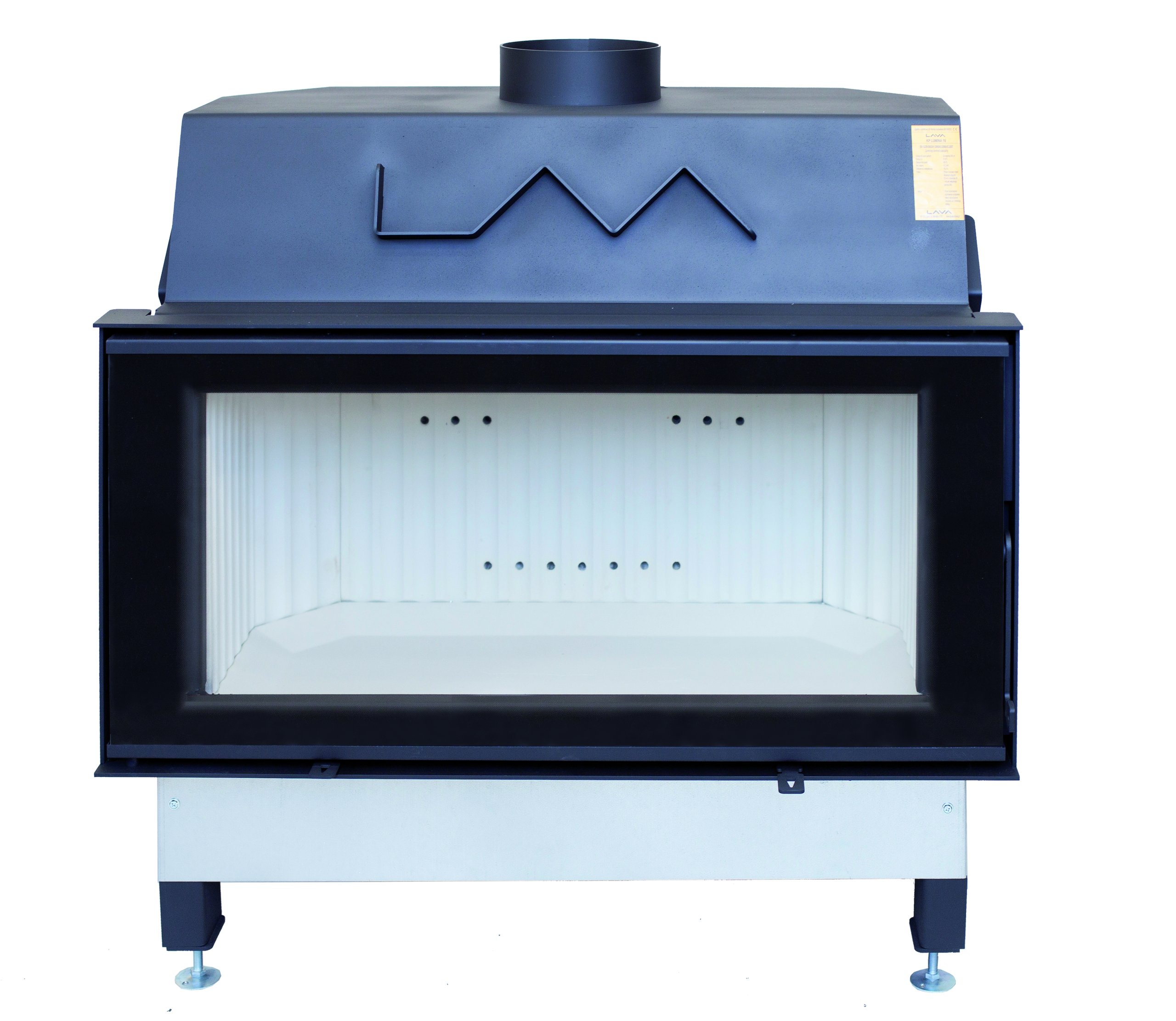 Krbová vložka – LUMINA CERAMIC 16 vložka Rekuperácia Čisté sklo