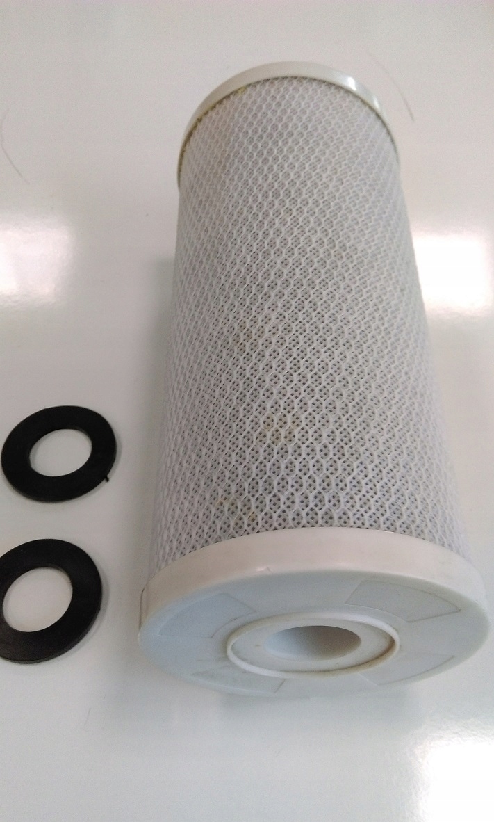 Uhlíková bloková vložka pre vodné filtre BB 10 "