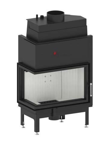 Krbová vložka - Ľavý krb AQUASYSTEM 68x43.L vložka HITZE