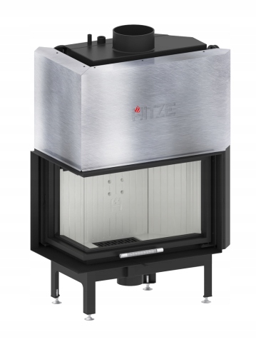 Krbová vložka - AQUASYSTEM 68x43.LG HITZE krbová vložka vľavo