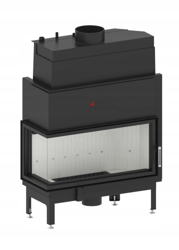 Krbová vložka - Ľavý krb AQUASYSTEM 90x41.L vložka HITZE