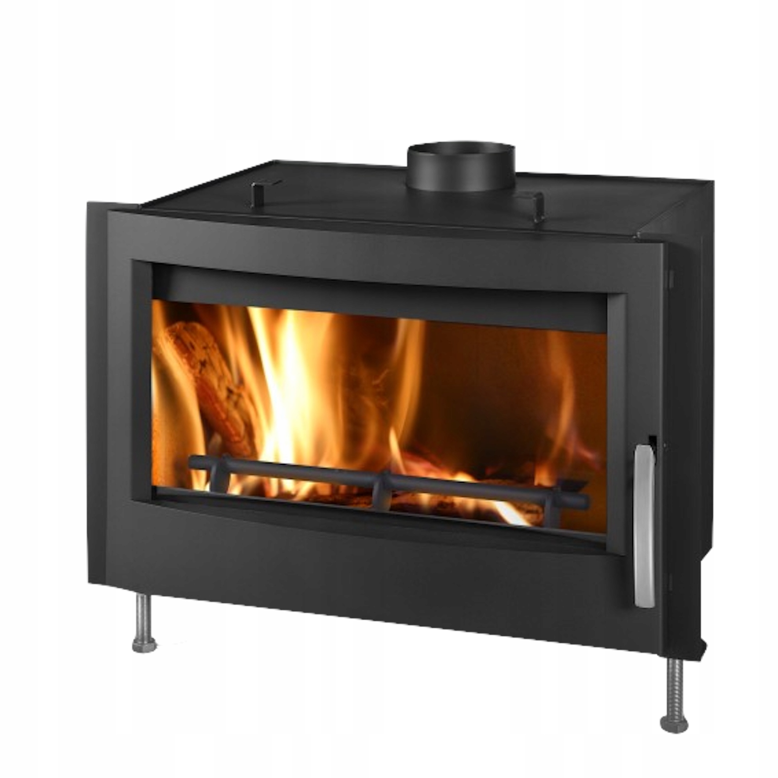 Krbová vložka - Krbová vložka Livorno 12 kW - Thorma - čierna