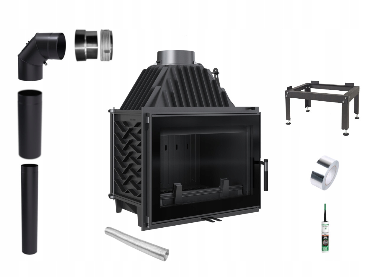 Krbová vložka – Krb – rekuperácia ZOSIA ECO 12 SET