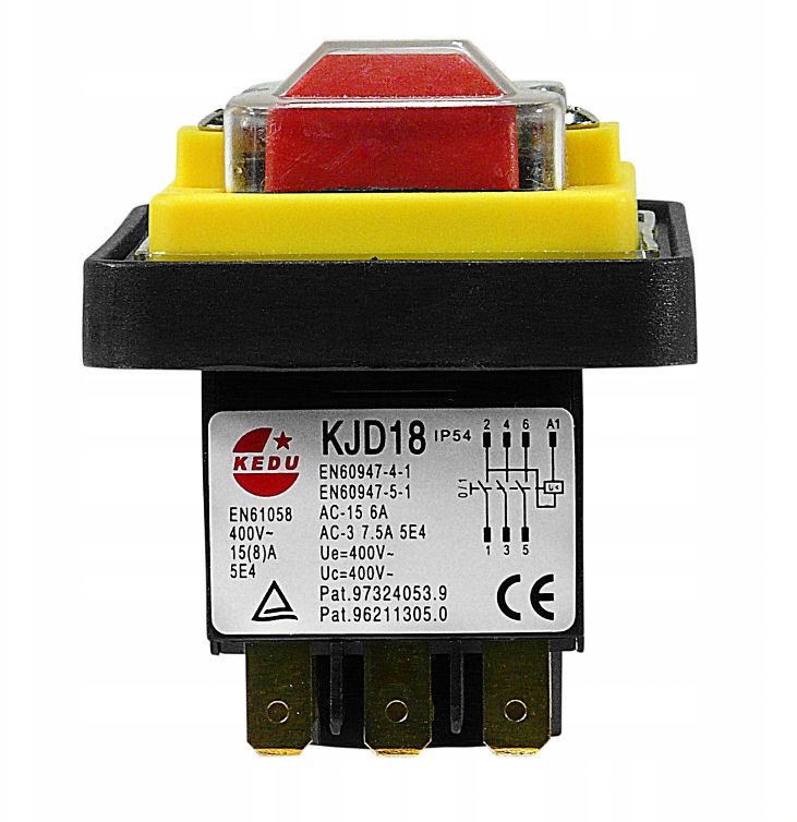 Elektromagnetický spínač Kedu KJD18 400V