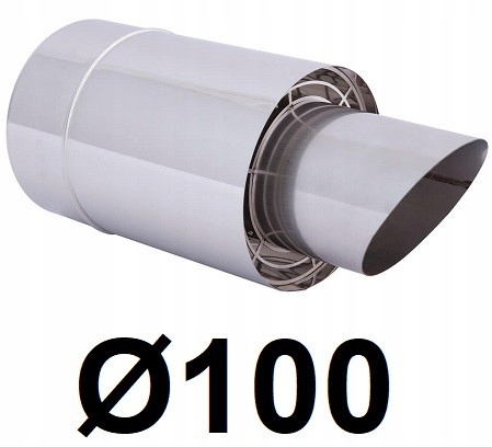 Bočný výfuk s nasávaním 100 [mm]