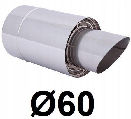 Bočný výfuk s nasávaním 60 [mm]