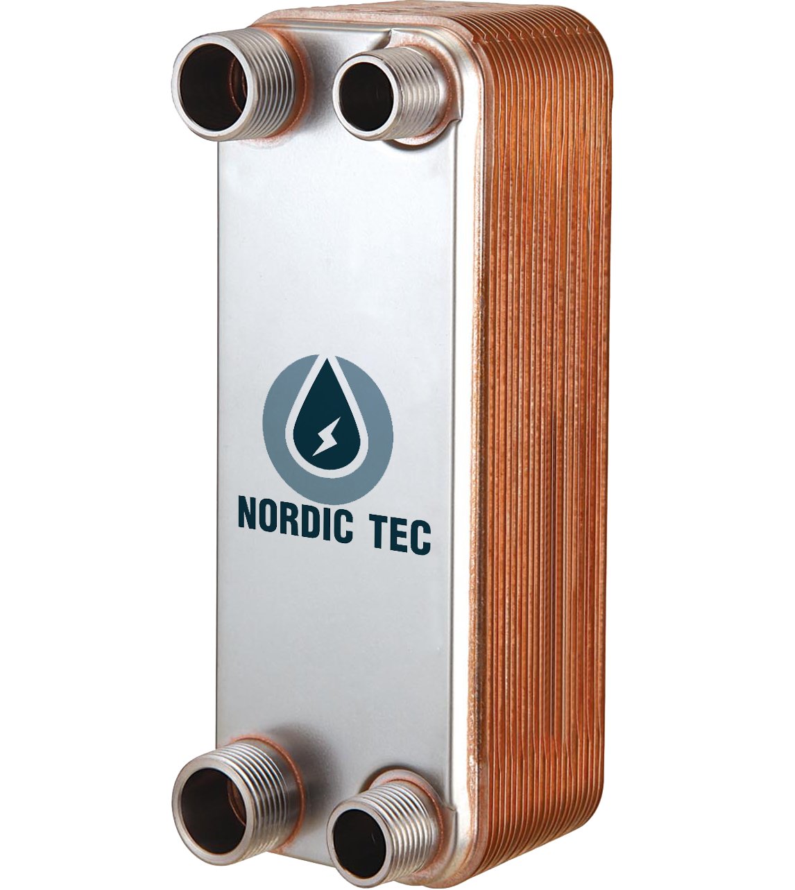 Výmenník tepla NORDIC 230kW 60 doska DN32 5/4 '