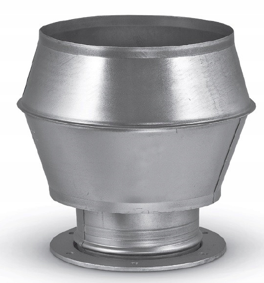 Komínová strieška - Odpaľovač pozinkovaný 150 mm