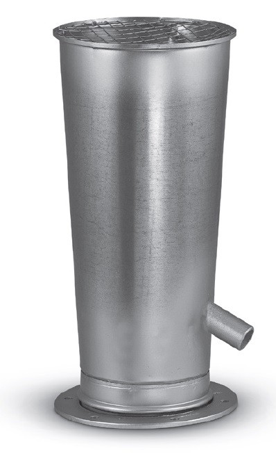 Komínová strieška - Odpaľovač 200 mm pozinkovaný