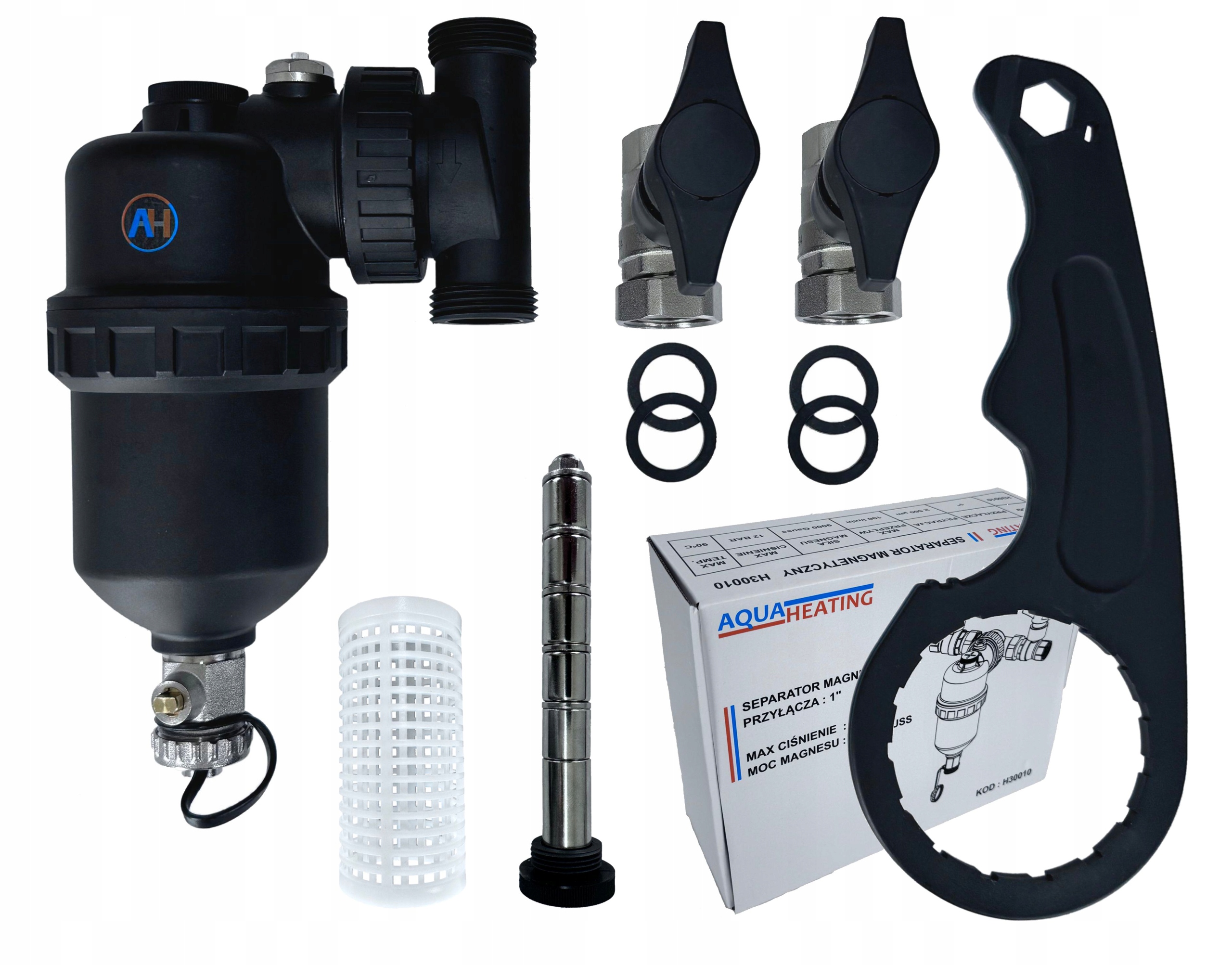 X-HOME MAGNETICKÝ FILTER 1" DN25 SEPARATOR ZNEČISTENIA CO DEMOLDER