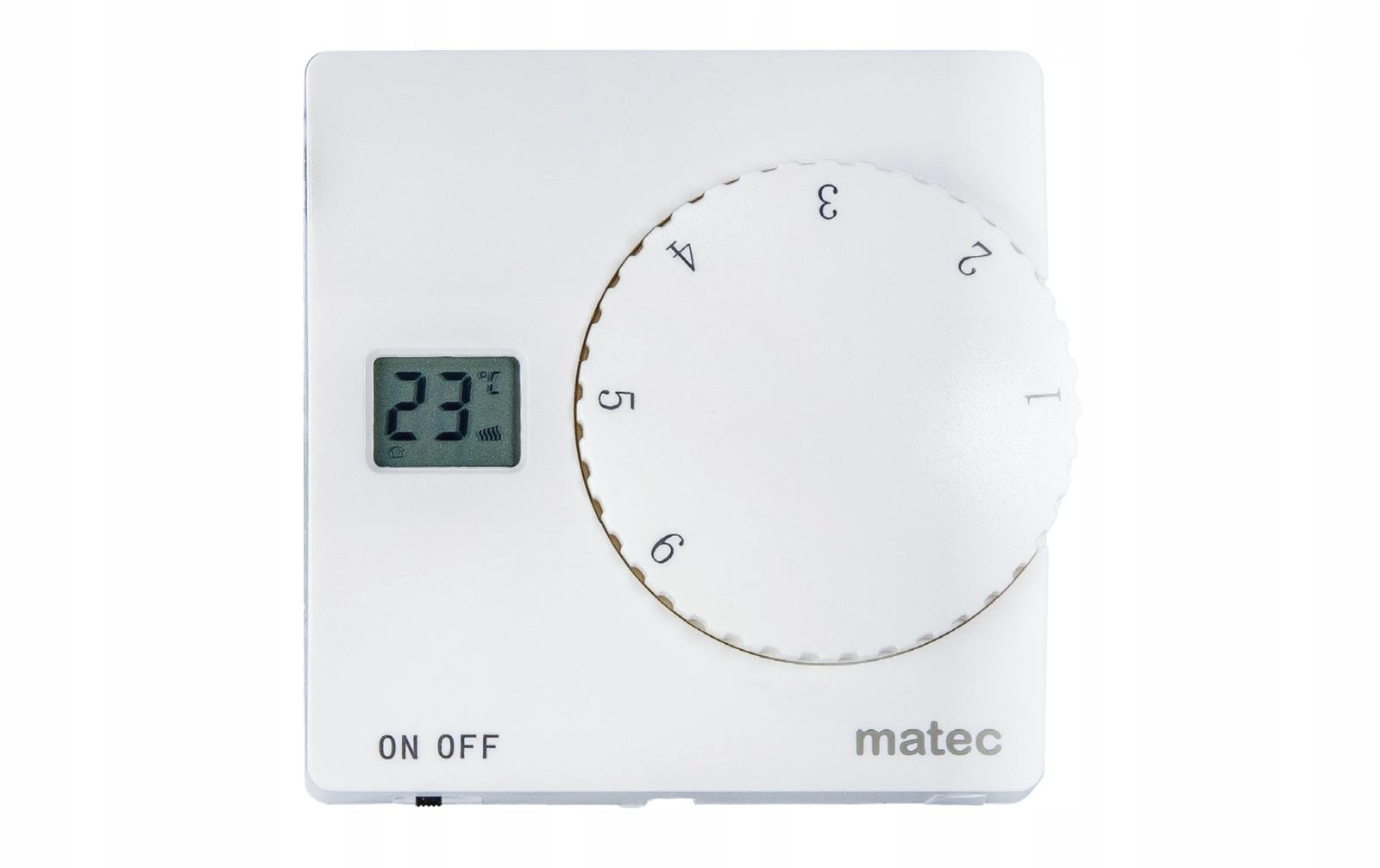Regulátor ZAMEL MATEC Rotačný termostat + sonda