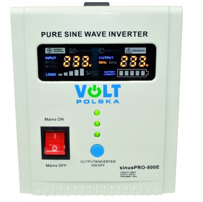 NÚDZOVÝ NAPÁJACÍ ZDROJ INVERTOR CH SINUS 800W