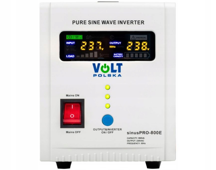 NÚDZOVÉ NAPÁJANIE NAPÁJACIE ČERPADLO UPS PRO 800VA 500 FURNACE CH