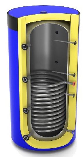 NÁDRŽ LEMET 500 L 1 W CO BUFFER 1 špirála