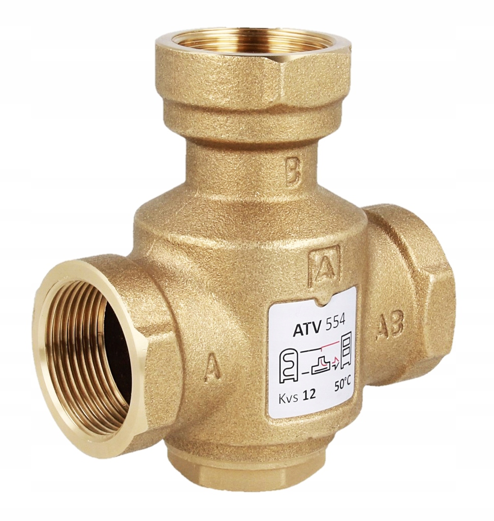 Ventil teploty kotla afriso atv 554 DN32 50 °C