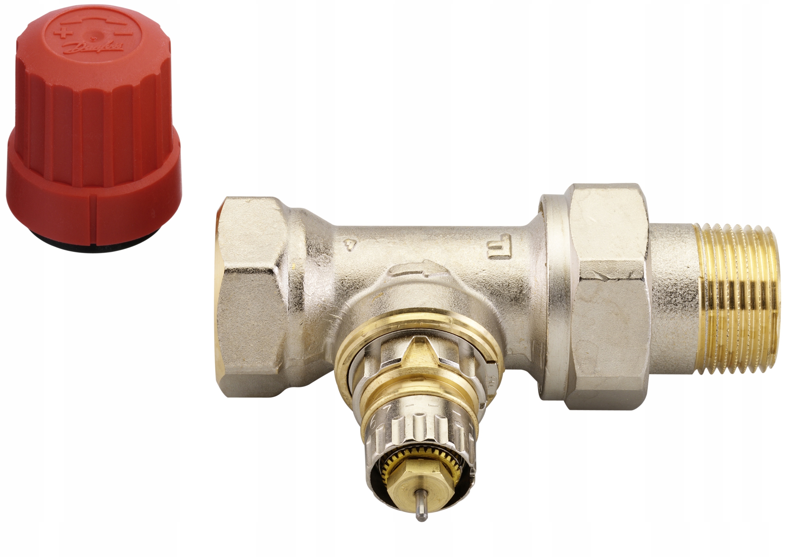 Termostatický ventil ra-n 15 pravý klik danfoss