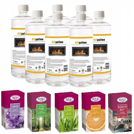 7L SADA BIOPALIVO bioetanol + aróma 5 olejov