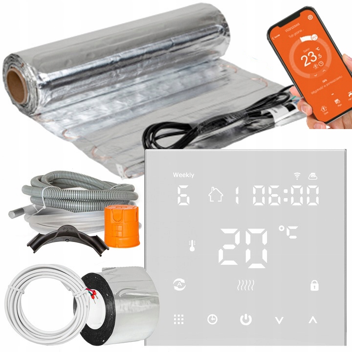 KIT AL / TVT45 Vykurovacia rohož pre 2 m2 EKO panely