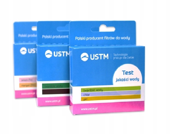 SADA NA SKÚŠKU VODY pH Cl Fe Mn tvrdosť TEST USTM