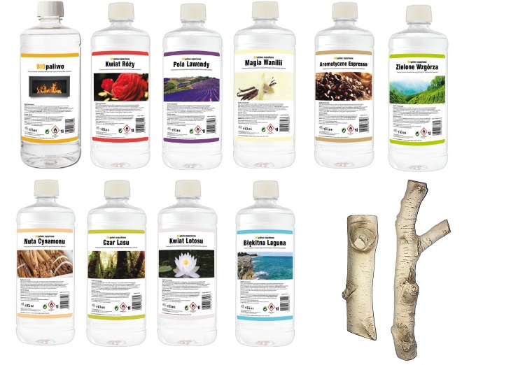 @ KIT FRAGRANCE BIOPALIVOVÉ ZMESI 10L + DREVO