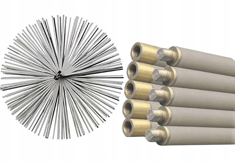 SADA NA ČISTENIE KOMÍNOV ZO SPODU 14M 200-250MM