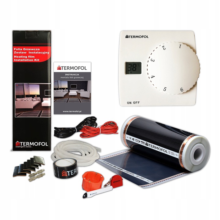 SÚPRAVA VYKUROVACIEHO FILMU 2,5 m2 + TF-H2 220W / m2