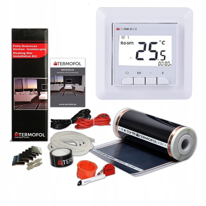 Súprava vykurovacieho filmu mat 14m2 + TFH5 220 W / m2 TF140