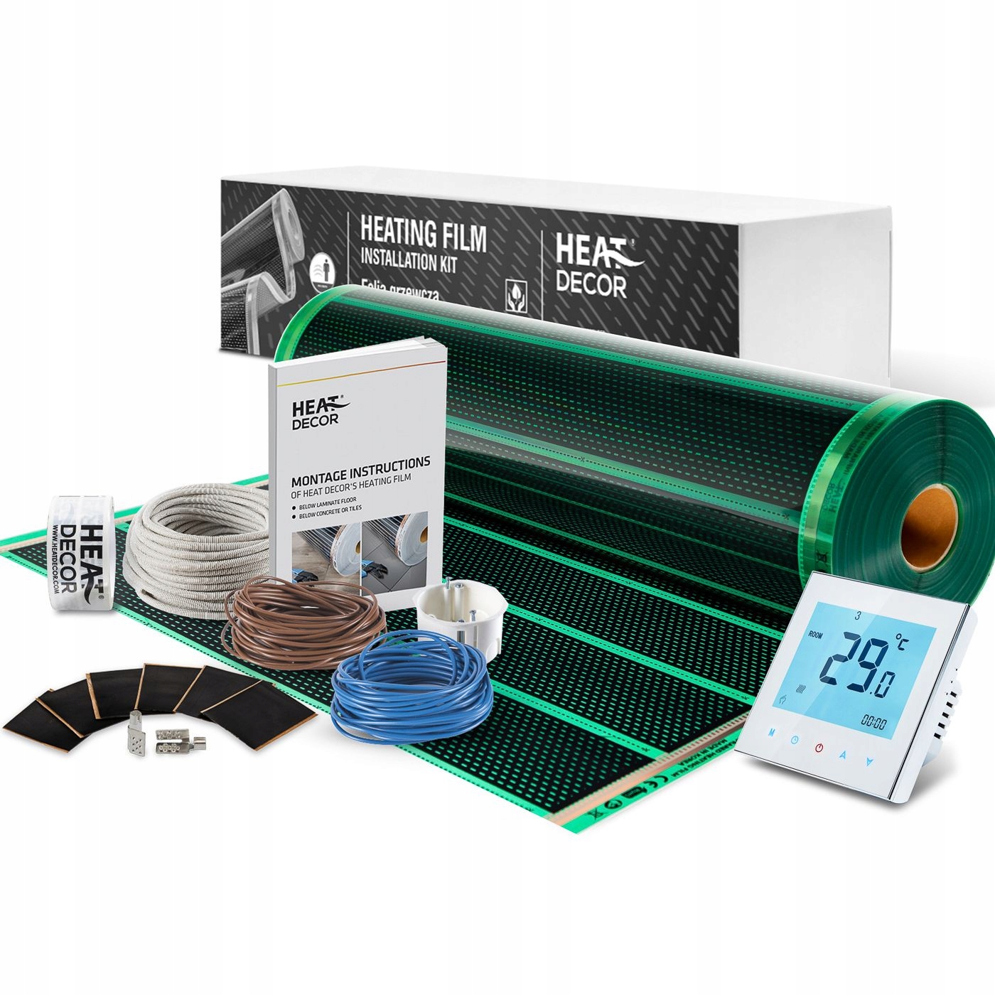 FÓLIOVÁ SÚPRAVA VYKUROVACIA PODLOŽKA 140W -18m²