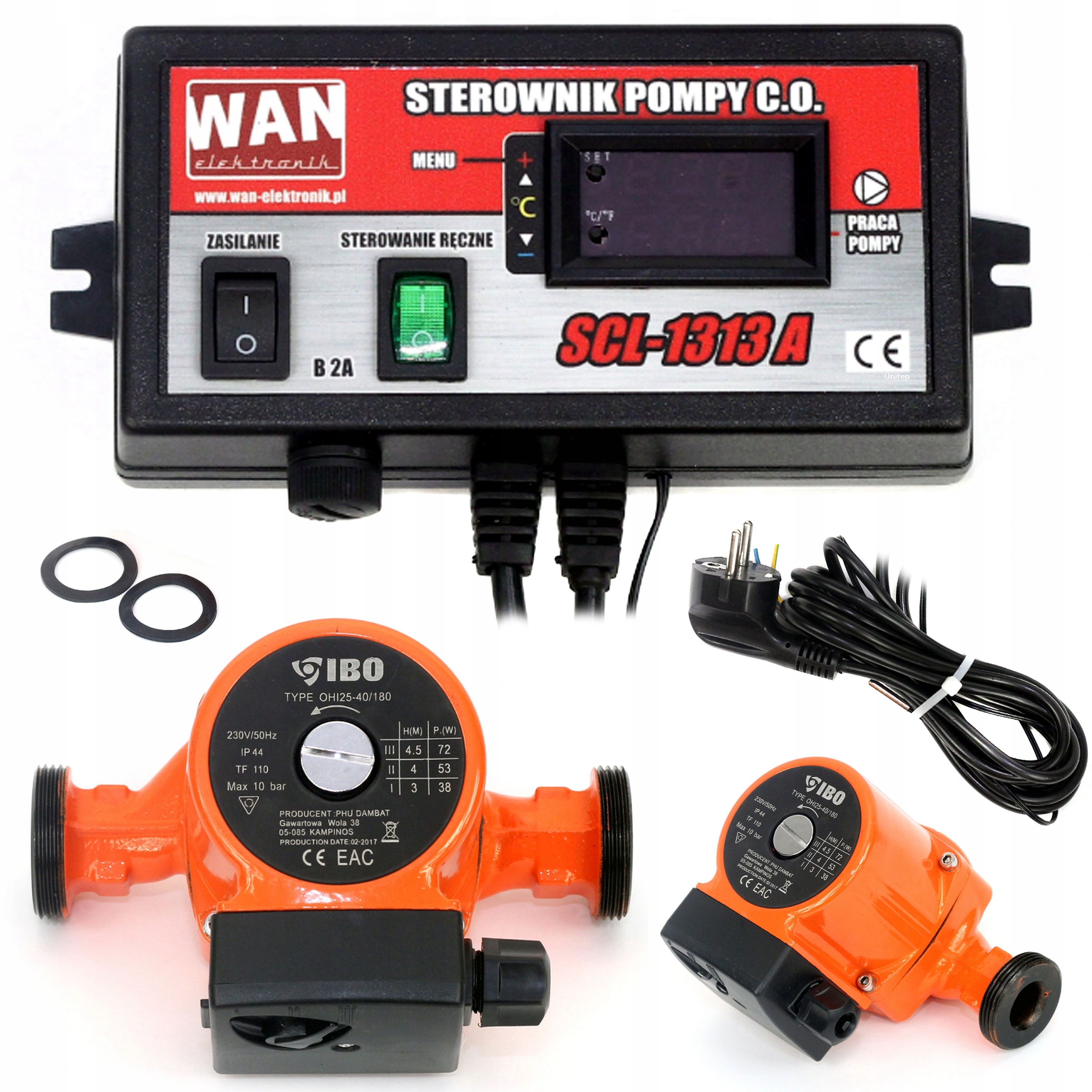 SADA REGULÁTORA SCL 1313A + ČERPADLO IBO 25-40 / 180
