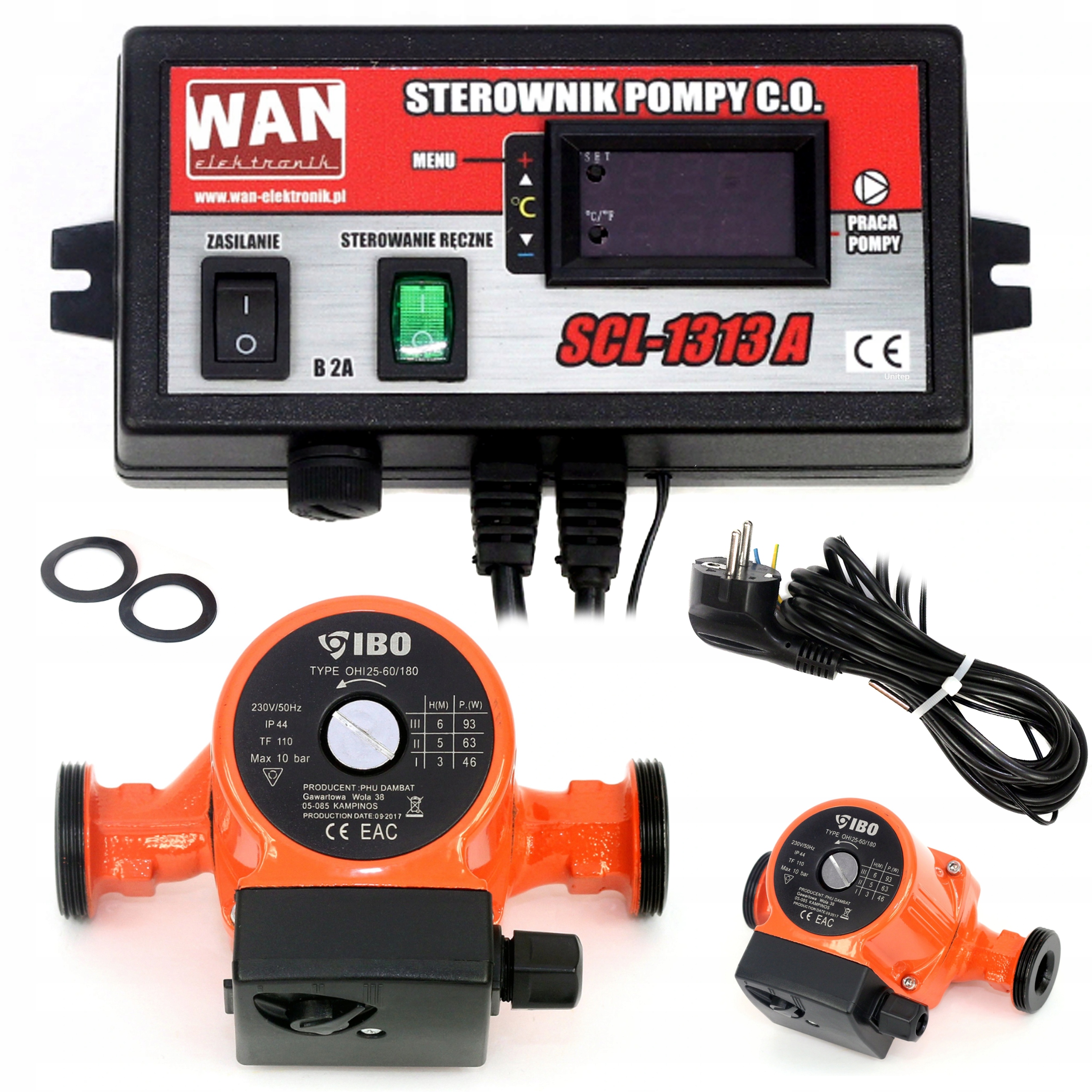 SADA REGULÁTORA SCL 1313A + ČERPADLO IBO 25-60 / 180