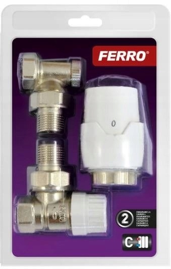 Termostatická sada 1/2 úhla ferro ZTM21