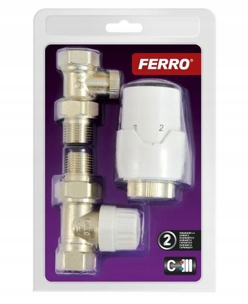 Termostatická sada 1/2 priamy ferro ZTM20