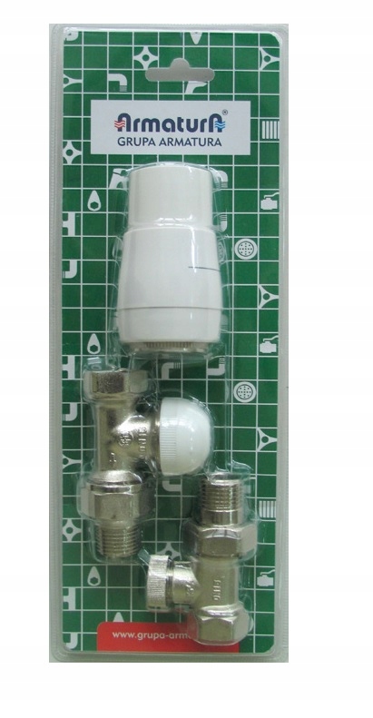 TERMOSTATICKÁ SÚPRAVA ROVNÝ VENTIL 757-000-07-BL