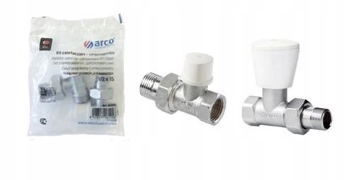 Priamy krmivo + sada vráteneho ventilu 1/2 '' arco