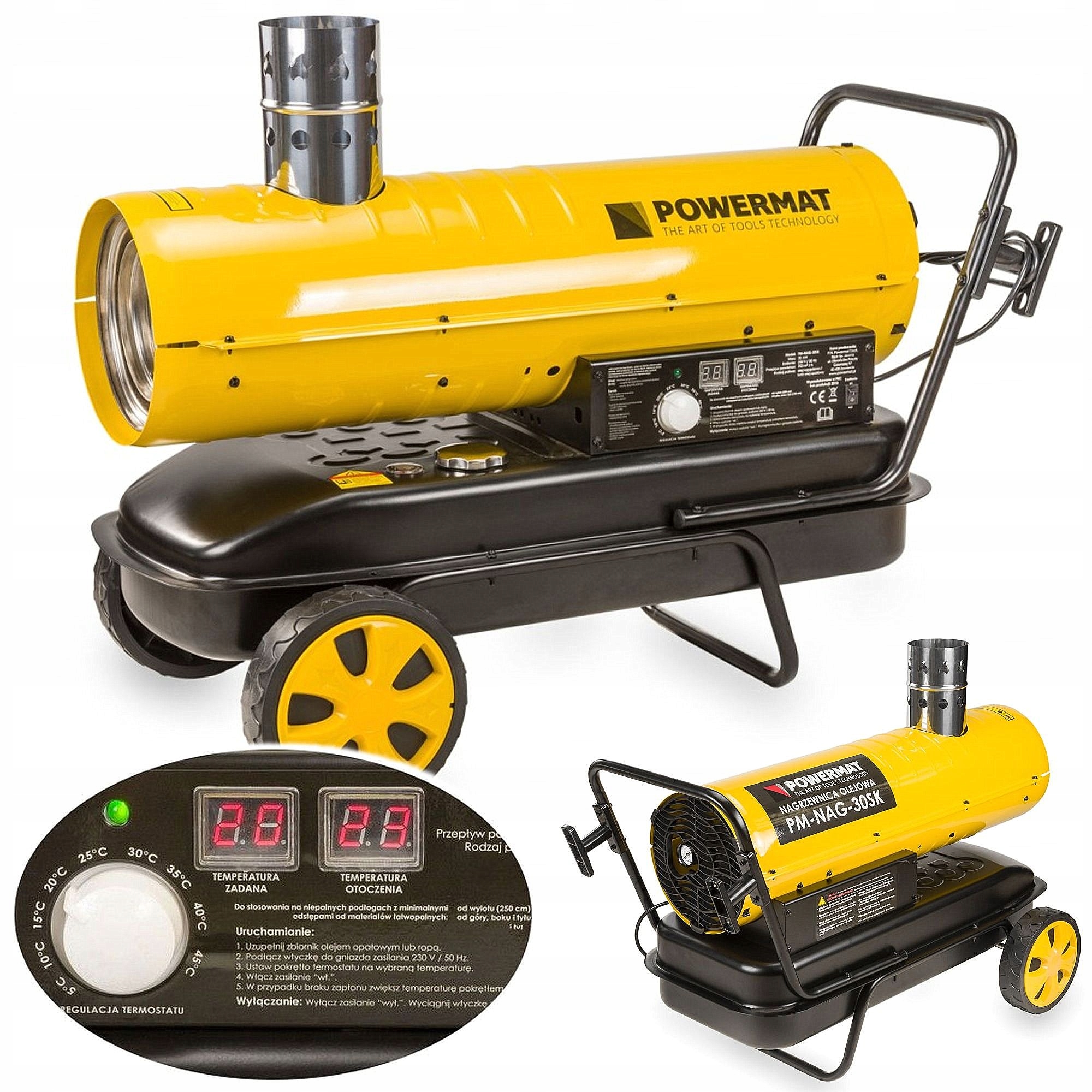 Olejový ohrievač Powermat 30 kW