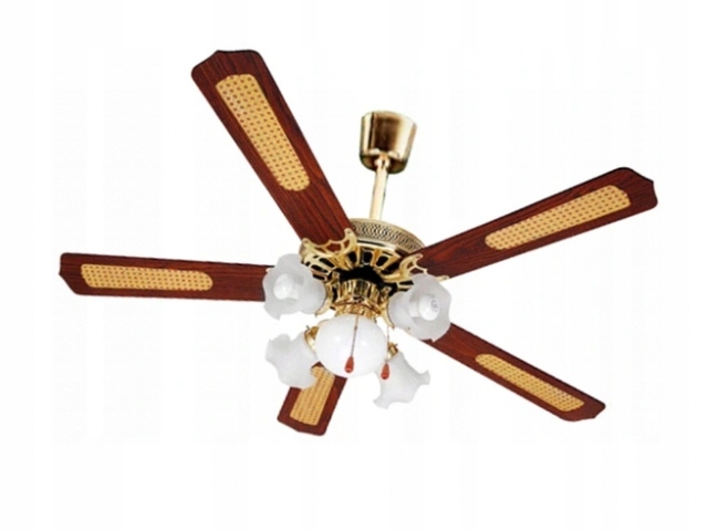 Ventilátor – Lustr so stropným ventilátorom, ventilátorom + 500 gélom