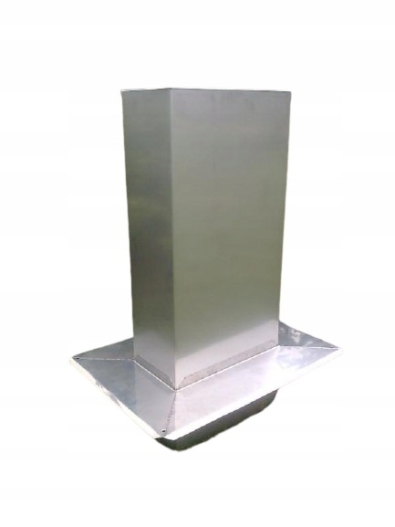 Komínová strieška – Komínová koncovka 220 × 270 mm / 1 m HRÚBKA 1 mm