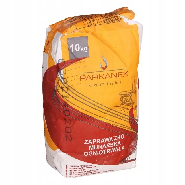 Iné príslušenstvo - Ohňovzdorná malta Parkanex ZKO 10KG krby