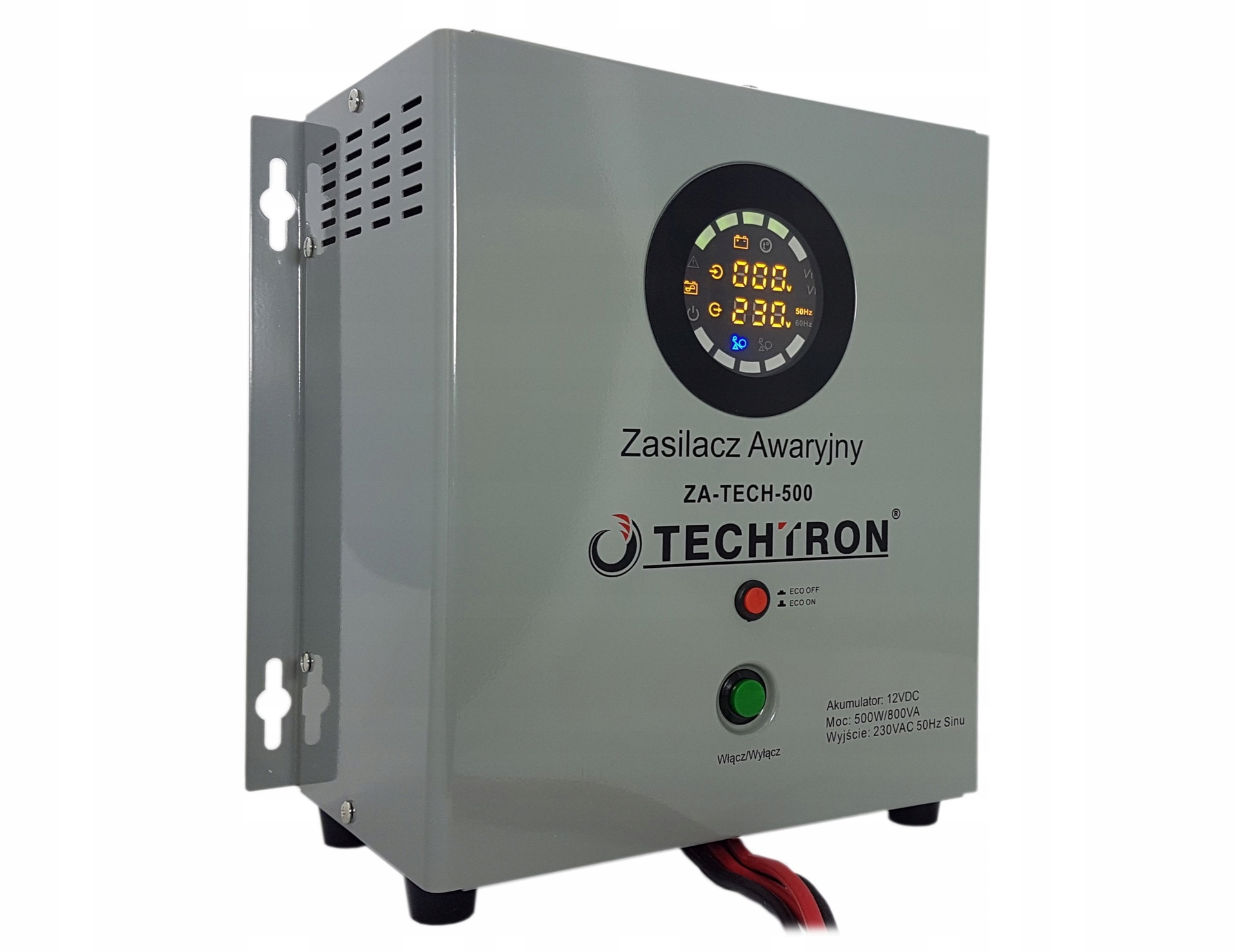 Núdzový zdroj napájania 500 W / 800VA ZA-TECH-500 TECHTRON