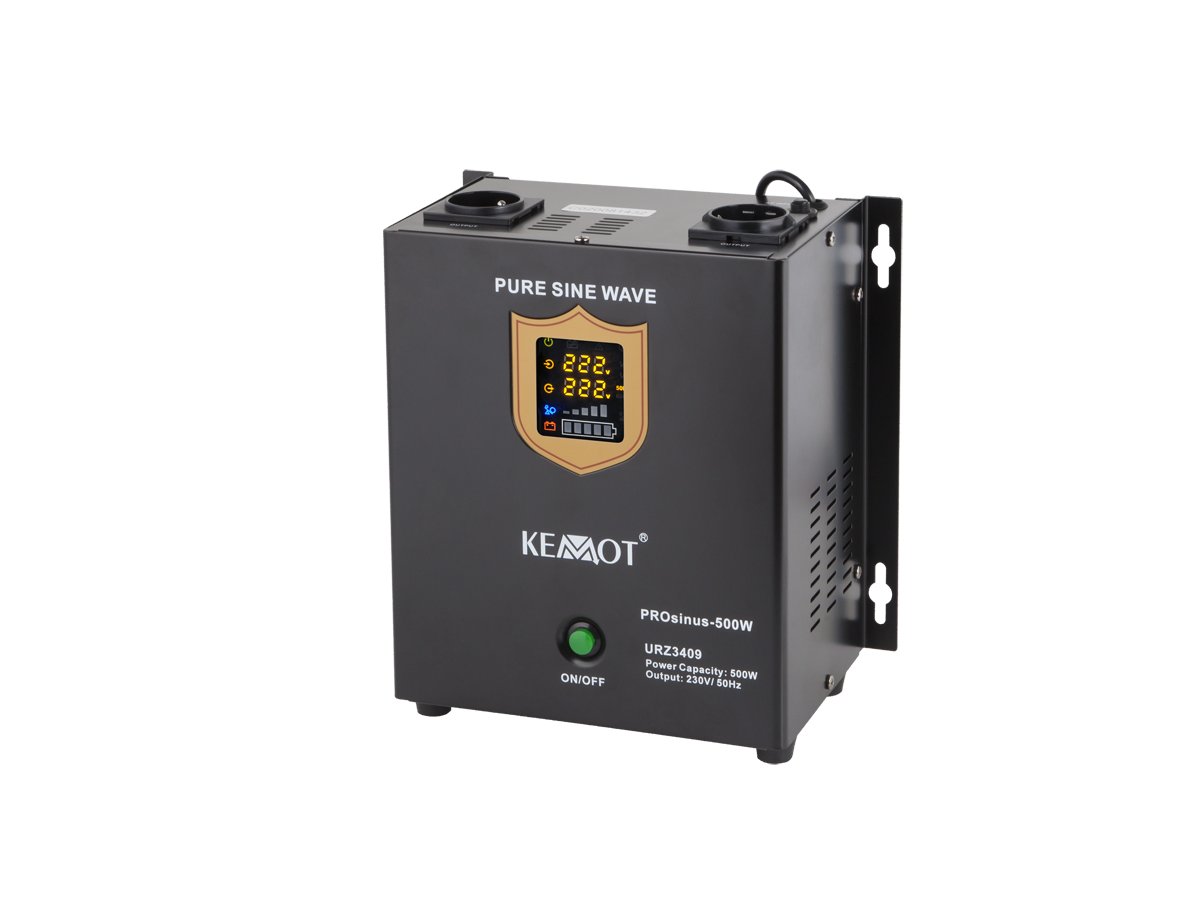 Zdroj nepretržitého napájania UPS KEMOT PROsinus-500 W 12 V / 230 V